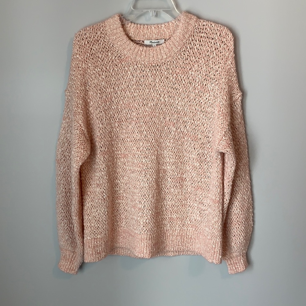 NWT Madewell  S pink sweater